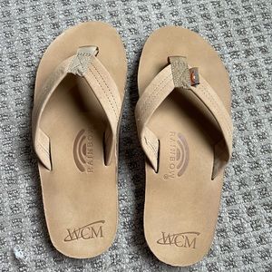 New Rainbow flip flops